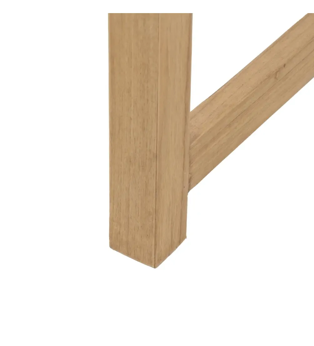 Biurko MEGANY 130 cm drewno mindi