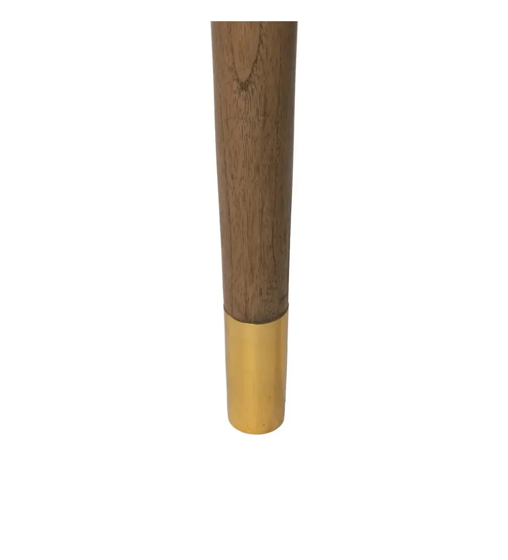Biurko MIRAKAS 150 cm drewno mindi