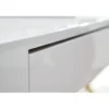 Biurko MONTERIA 118 cm białe