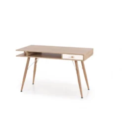 Biurko MORODER 120 cm w kolorze dąb sonoma