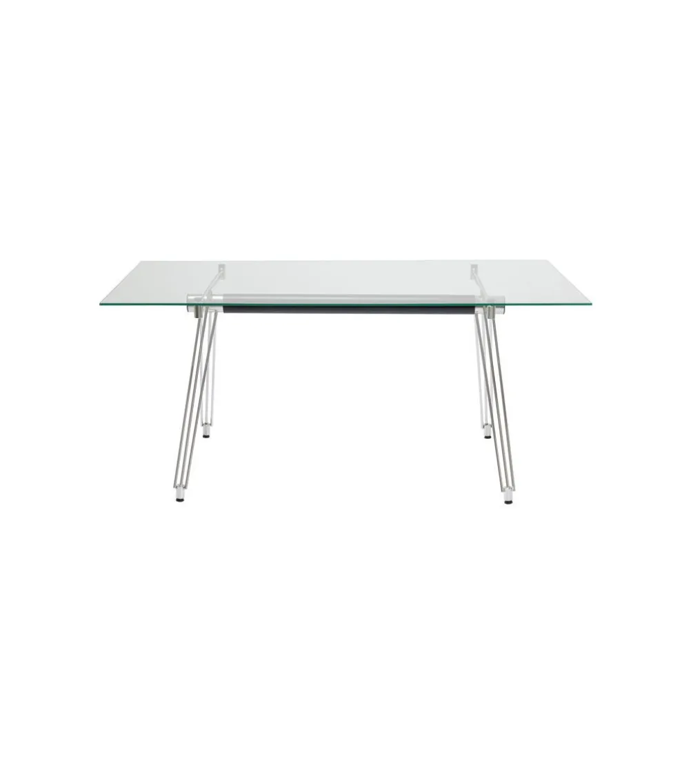 Biurko Officia 160 cm szklane