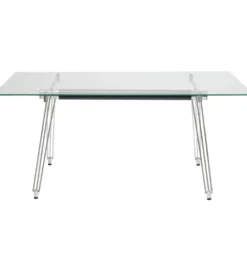 Biurko OFFICIA 160 x 80 cm szklane