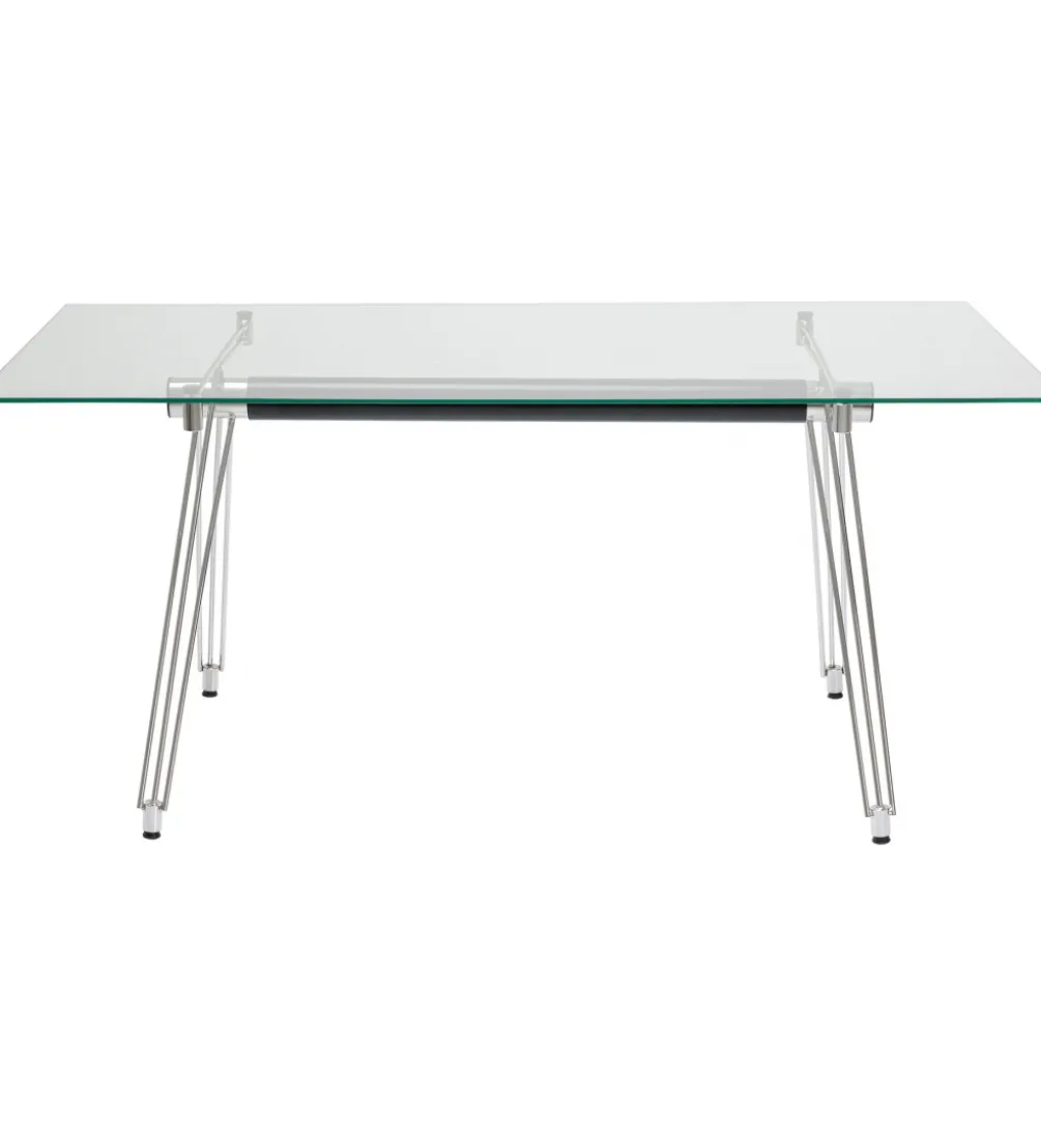 Biurko OFFICIA 160 x 80 cm szklane