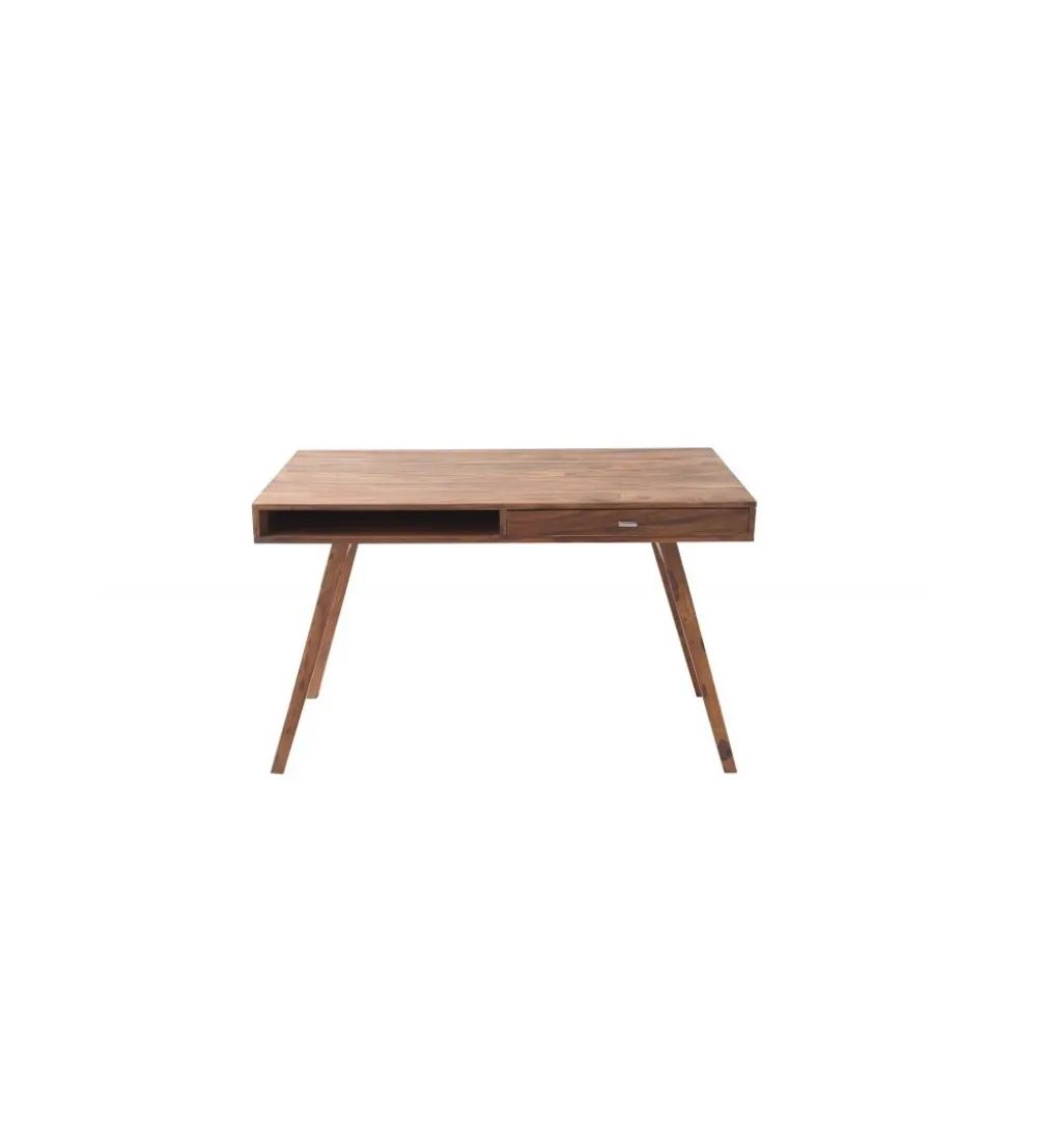 Biurko Retro 120 cm drewno Sheesham