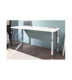 Biurko White Desk 160 cm białe