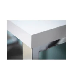 Biurko White Desk 140 cm białe