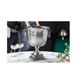 Chłodziarka do szampana Royal 40cm srebrna