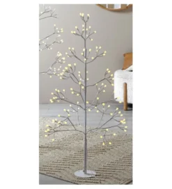 Choinka LED ARBOLKA 120 cm srebrna