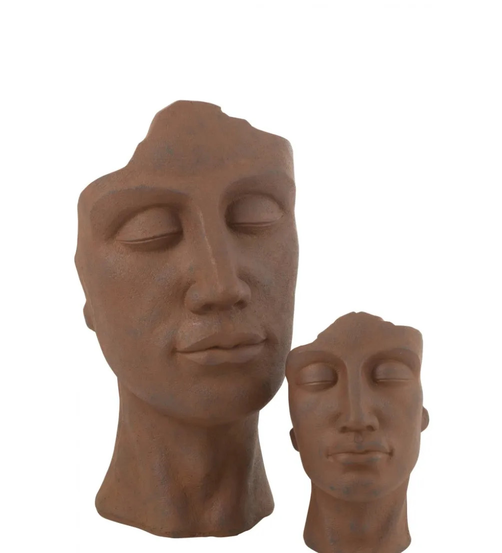 Donica DAVID CLAY 70 cm pomarańczowa