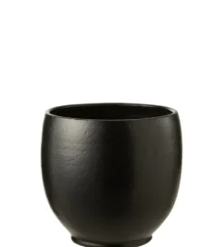 Donica YING 37 cm ceramika czarny