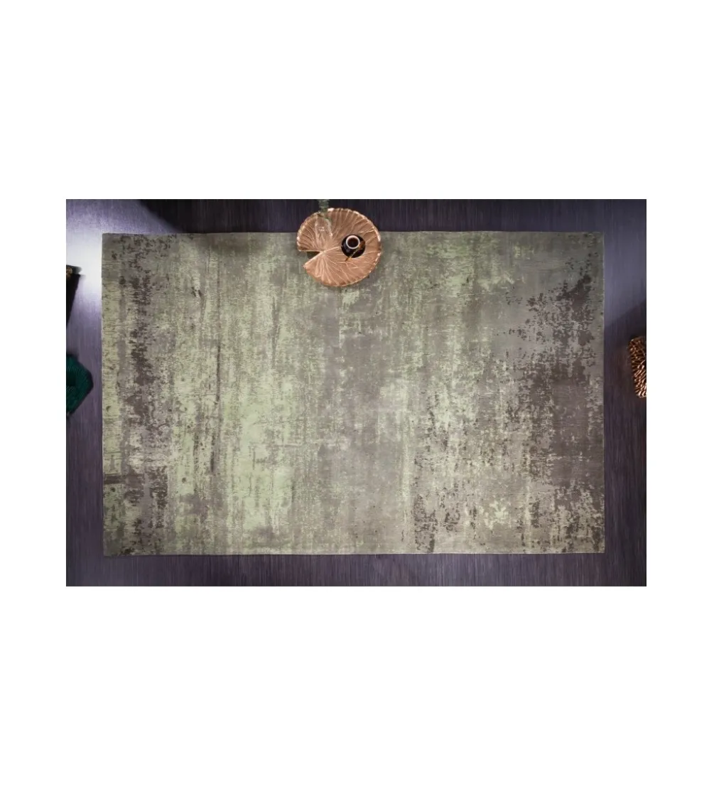Dywan Modern Art 240 cm x 160 cm zielony beż