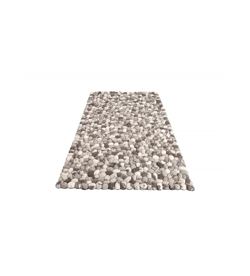 Dywan Organic 200 cm x 120 cm szary filcowy