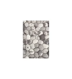 Dywan Organic 200 cm x 120 cm szary filcowy