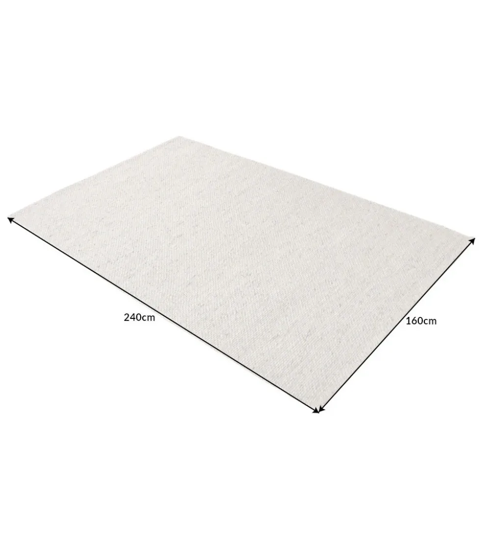Dywan WOOL 160 x 240 cm szary