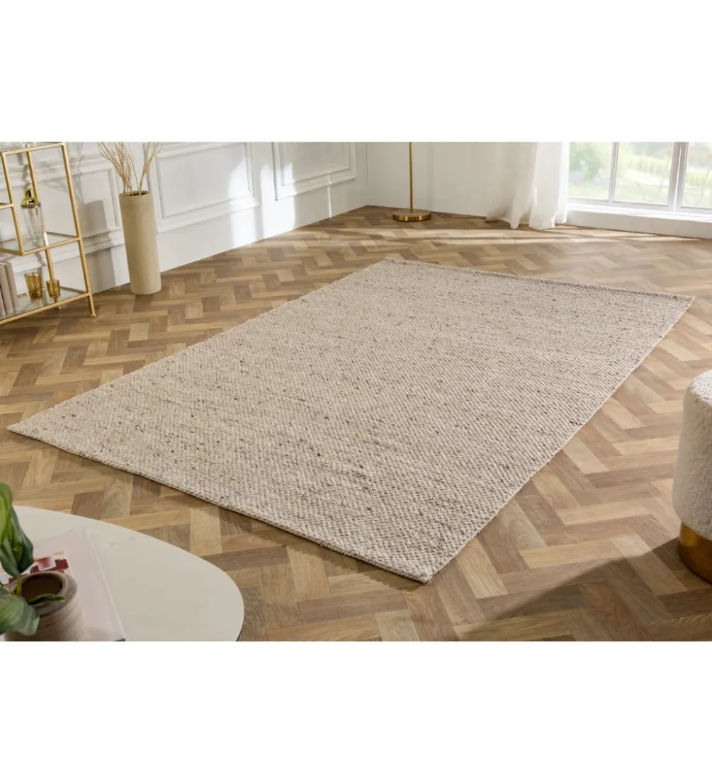 Dywan WOOL 160 x 240 cm szary