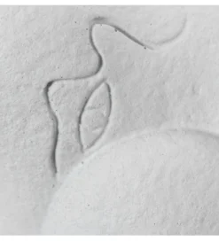 Figurka ABSTRACT 20 cm ceramika biała