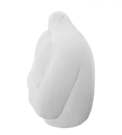 Figurka ABSTRACT 18 cm ceramika biała