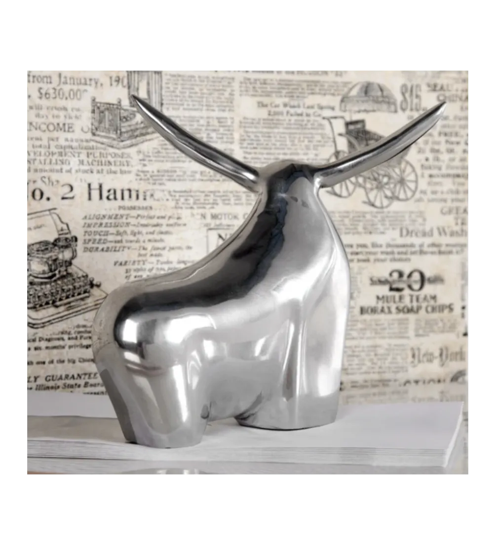 Figurka Big Bull Aluminiowa