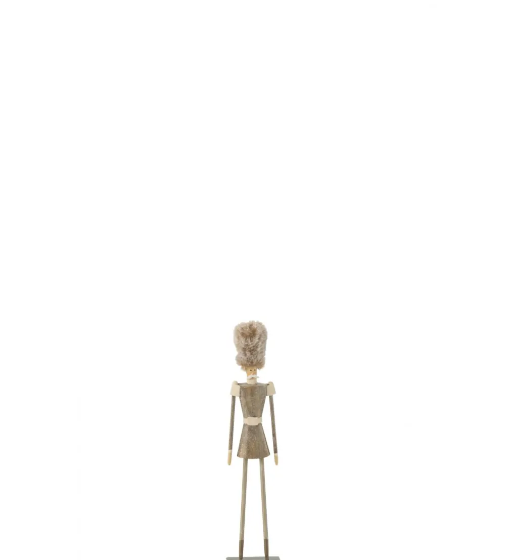 Figurka FUR HAT 32 cm szara