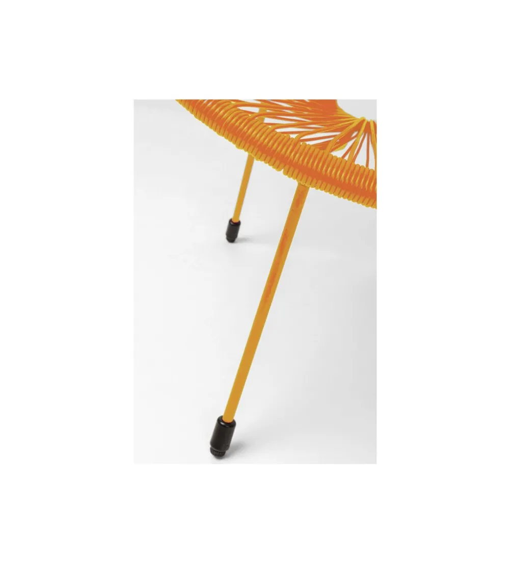 Fotel ACAPULCO 85 cm mono pomarańczowy