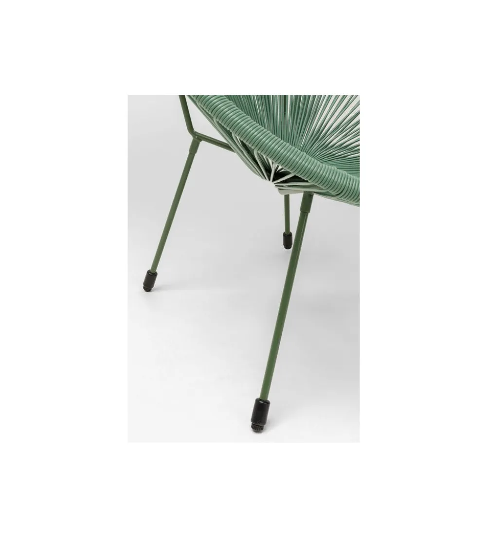Fotel ACAPULCO 85 cm mono zielony