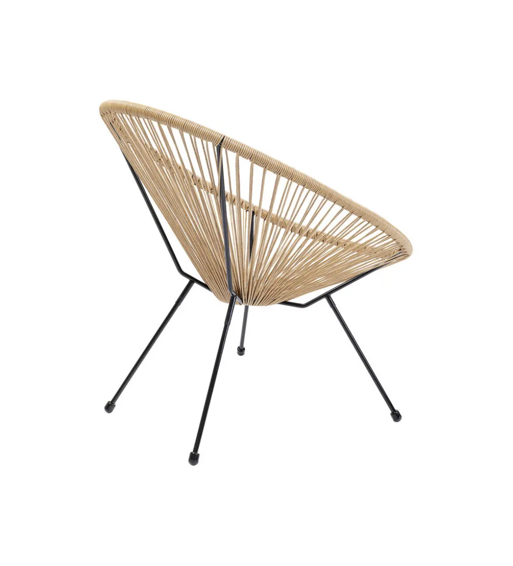 Fotel ACAPULCO 85 cm naturalny