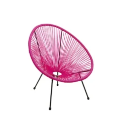 Fotel ACAPULCO 85 cm różowy
