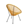 Fotel ACAPULCO 85 cm żółty
