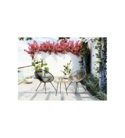 Fotel ACAPULCO MONO 85 cm czarny