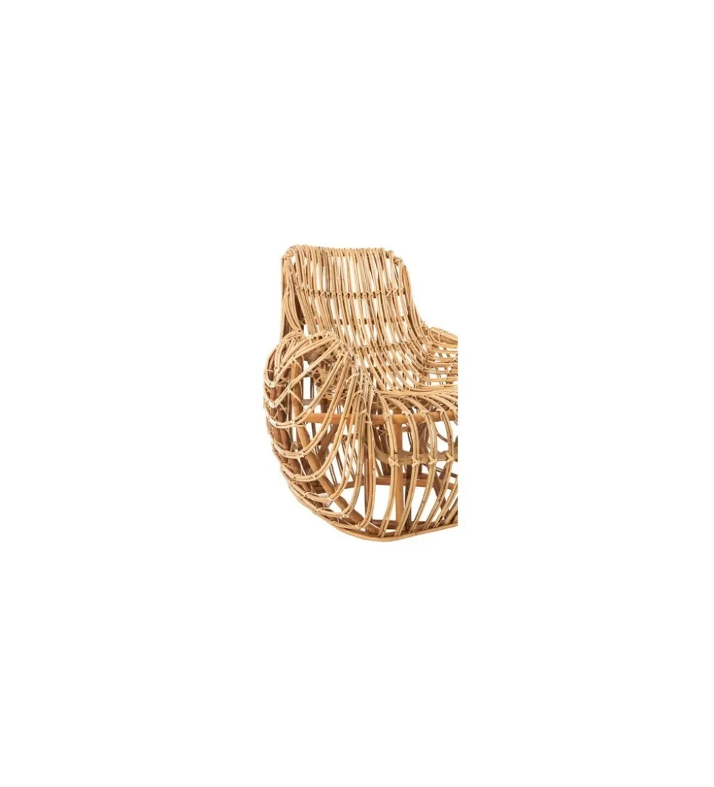 Fotel Ana Rattan Naturalny