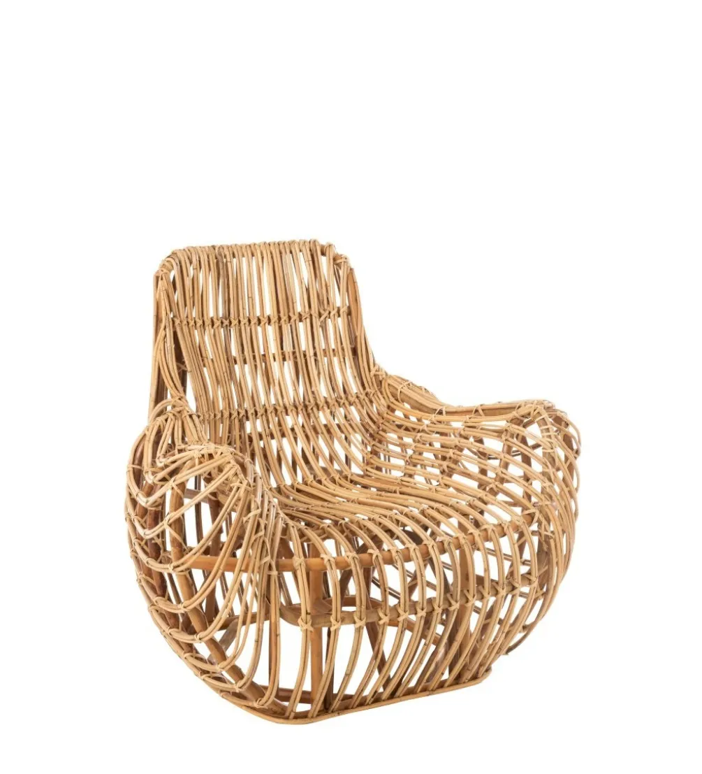 Fotel Ana Rattan Naturalny