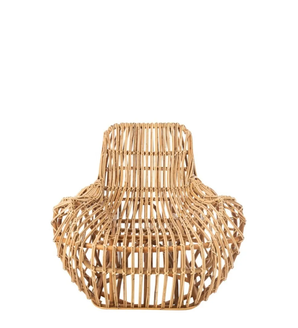 Fotel Ana Rattan Naturalny