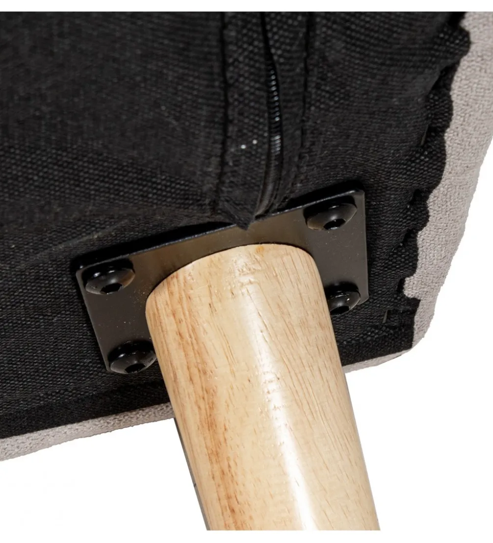 Fotel ARMESY 82 cm beżowy naturalny