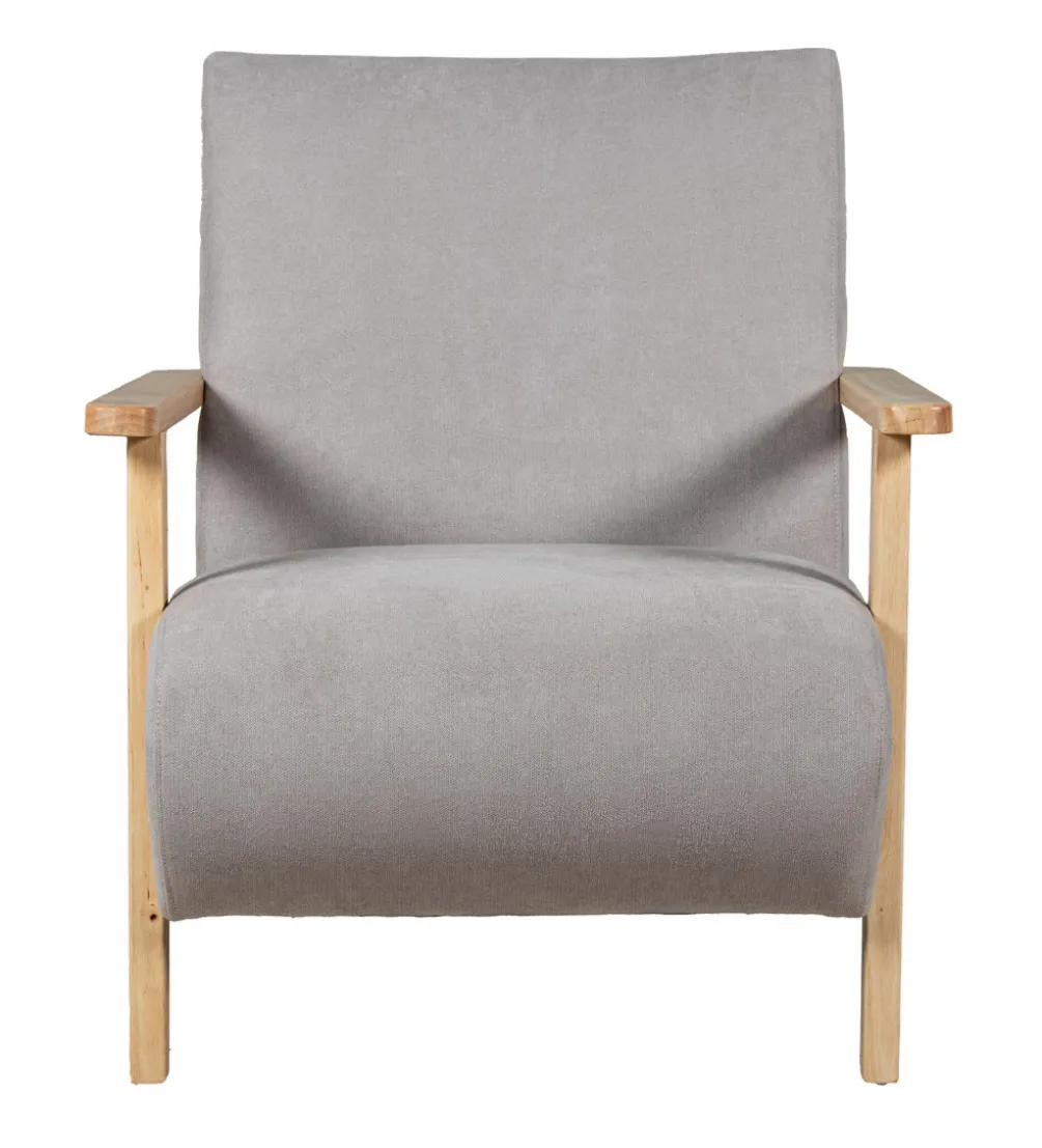 Fotel ARMESY 82 cm beżowy naturalny