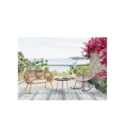 Fotel bujany ACAPULCO 85 cm naturalny
