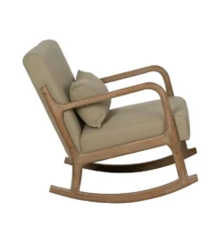 Fotel bujany GLIDIER 80 cm naturalny beżowy