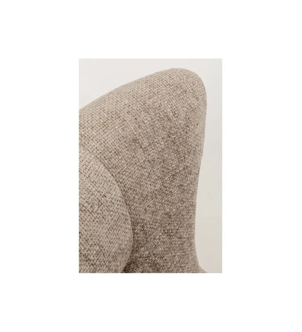 Fotel bujany ROMEO 99 cm beżowy