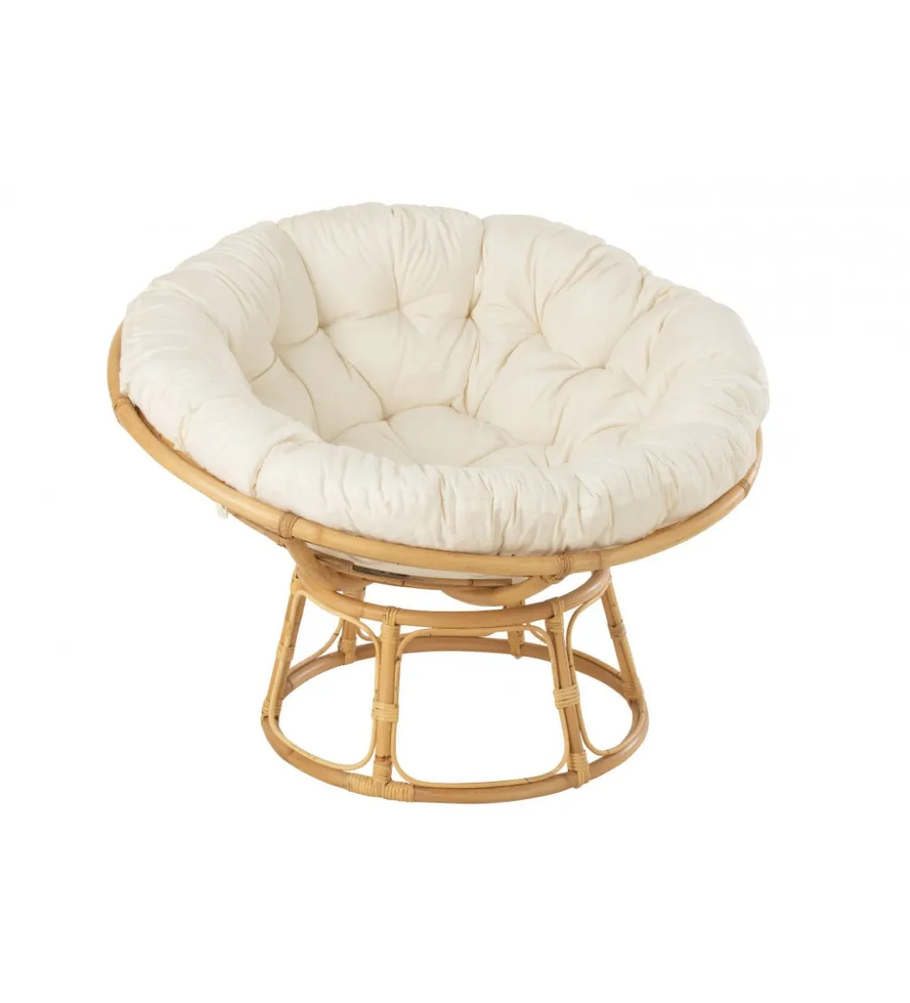 Fotel CELINE 115 cm rattanowy