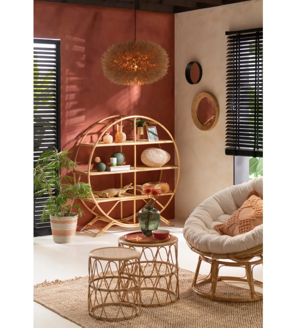 Fotel CELINE 115 cm rattanowy