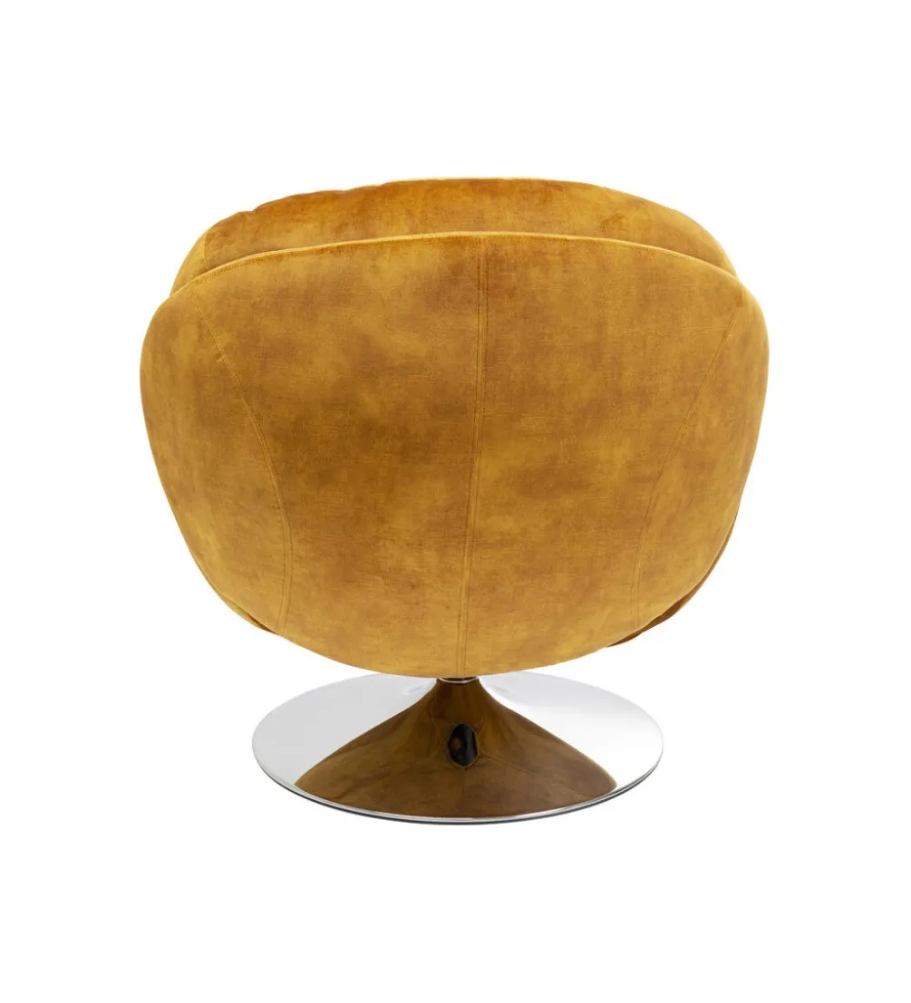 Fotel COSY 86 cm bursztynowy