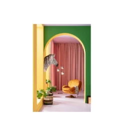 Fotel COSY 86 cm bursztynowy