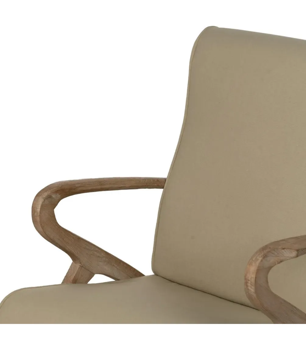 Fotel DEMICERO 85 cm beżowy