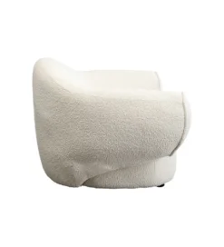 Fotel Dreamy Bouclé 110 cm kremowy