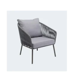 Fotel ELBA 84 cm szary