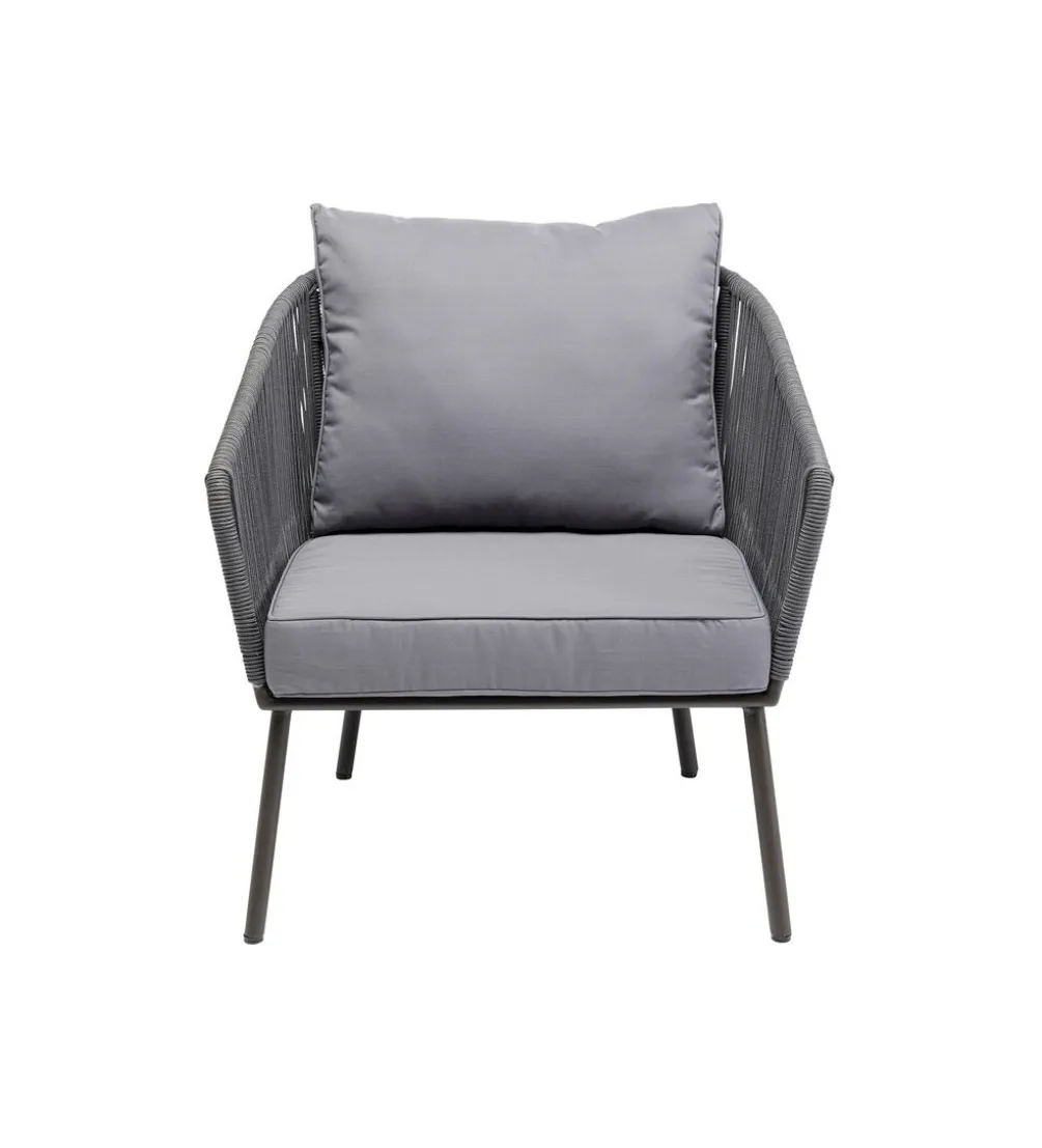 Fotel ELBA 84 cm szary