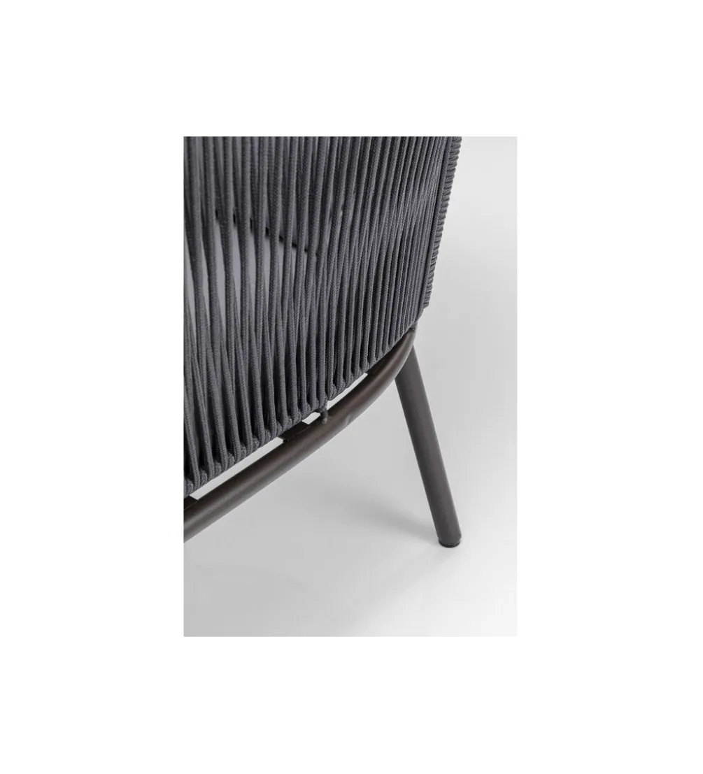 Fotel ELBA 84 cm szary