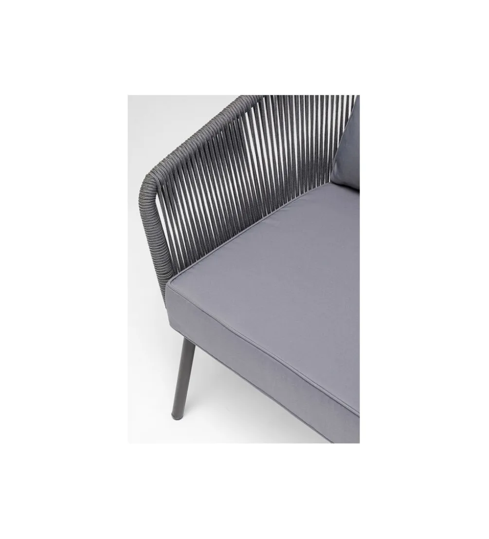 Fotel ELBA 84 cm szary