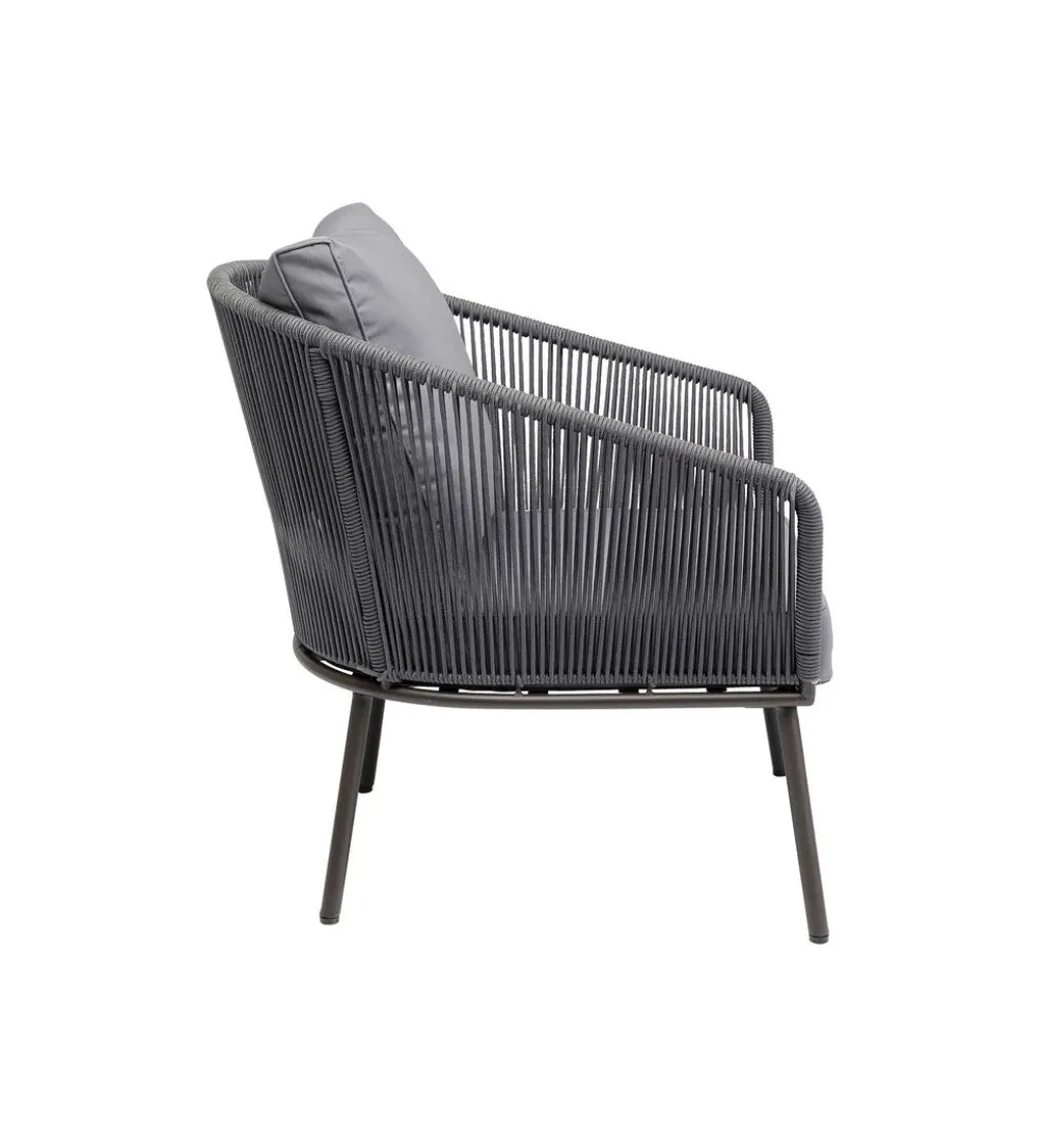 Fotel ELBA 84 cm szary