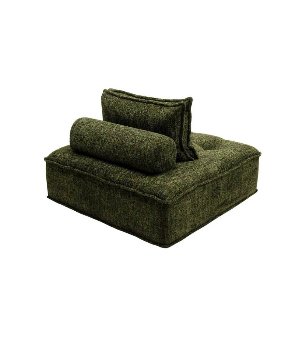 Fotel ELEMENT PORTOFINO 106 cm ciemnozielony