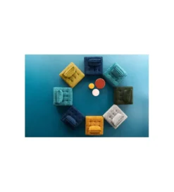 Fotel ELEMENT PORTOFINO 106 cm ciemnozielony